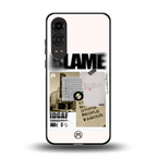 blame back phone cover | glass case for oneplus nord ce 4 lite