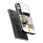 blame back phone cover | glass case for oneplus nord ce 4 lite