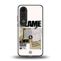 blame back phone cover | glass case for oneplus nord ce 4