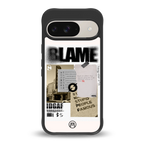 blame back phone cover | glass case for google pixel 9