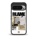 blame back phone cover | glass case for google pixel 9 pro