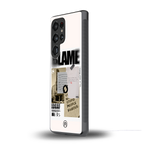 blame back phone cover | glass case for samsung galaxy s25 ultra