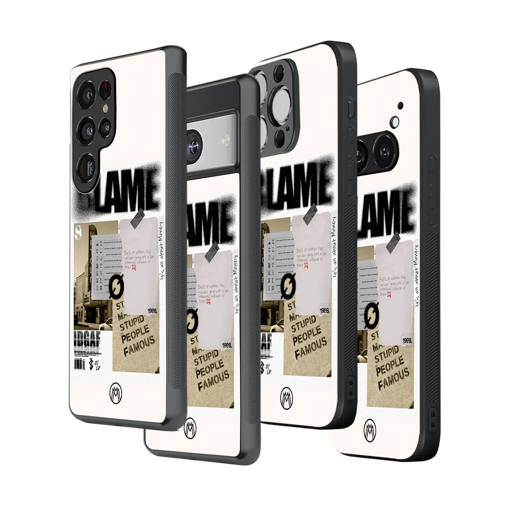 Stylish Glass Back Case for All Smartphones – iPhone, Samsung, OnePlus, Pixel, Redmi, Oppo, Vivo, Motorola