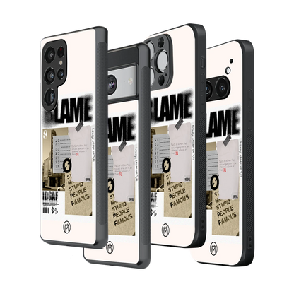 Stylish Glass Back Case for All Smartphones – iPhone, Samsung, OnePlus, Pixel, Redmi, Oppo, Vivo, Motorola