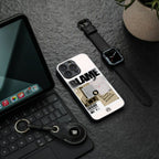 blame back phone cover | glass case for iphone 15 plus