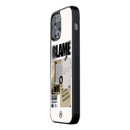 Slim Glass Back Phone Case for Multiple Brands – iPhone, Samsung, Redmi, OnePlus, Oppo, Vivo