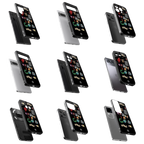 Durable Glass Back Mobile Case for iPhone, Samsung, OnePlus, Google Pixel, Redmi, Vivo, Oppo