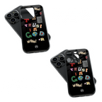 Trendy Glass Back Mobile Case for iPhone, Samsung, Redmi, OnePlus, Google Pixel, Motorola