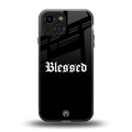 blessed back phone cover | glass case for iphone 13 mini