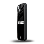 blessed back phone cover | glass case for iphone 13 mini