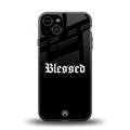 blessed back phone cover | glass case for iphone 13