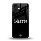 blessed back phone cover | glass case for iphone 16
