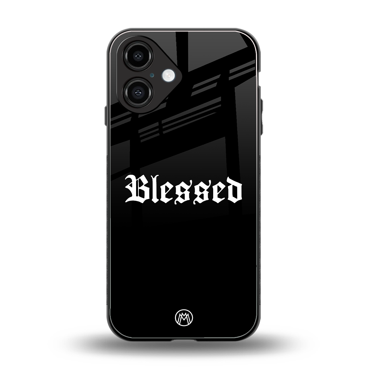 blessed back phone cover | glass case for iphone 16