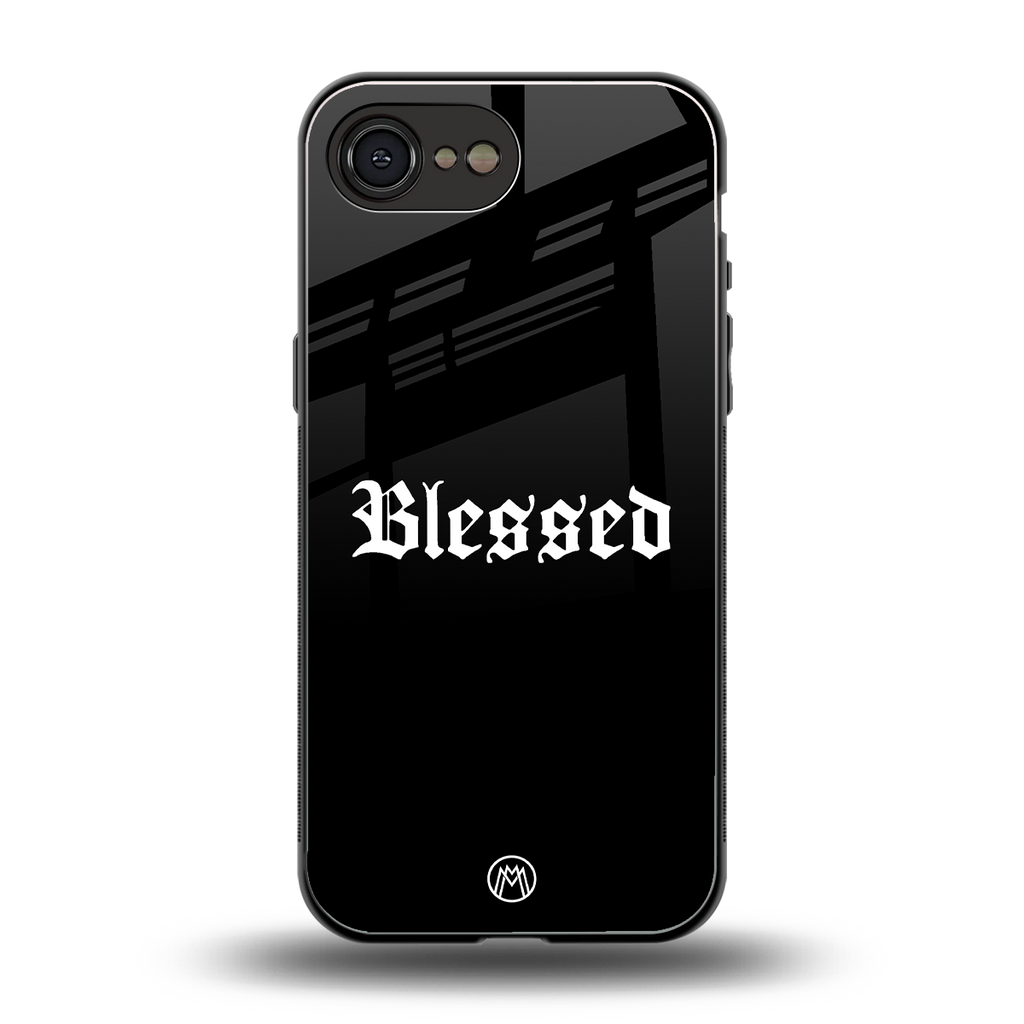 blessed back phone cover | glass case for iphone 16e