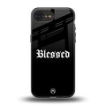blessed back phone cover | glass case for iphone 16e