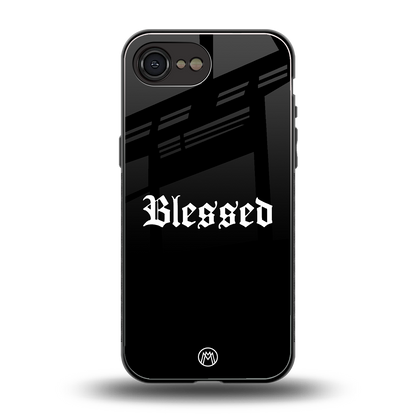 blessed back phone cover | glass case for iphone 16e