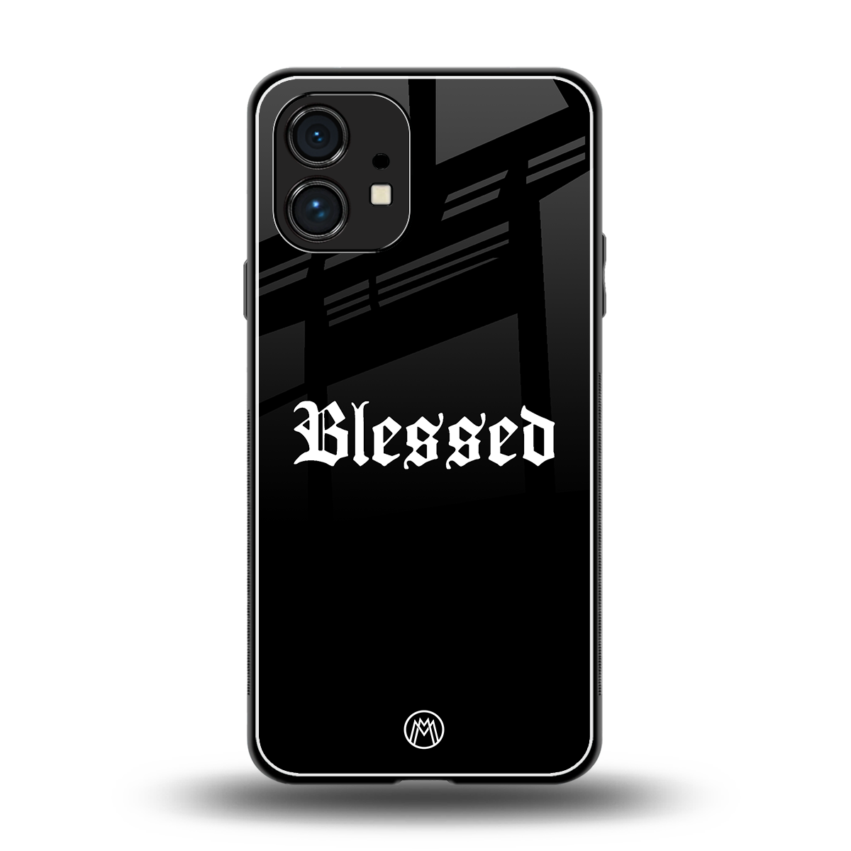 blessed back phone cover | glass case for nothing phone 1