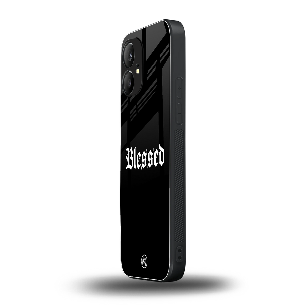blessed back phone cover | glass case for nothing phone 1