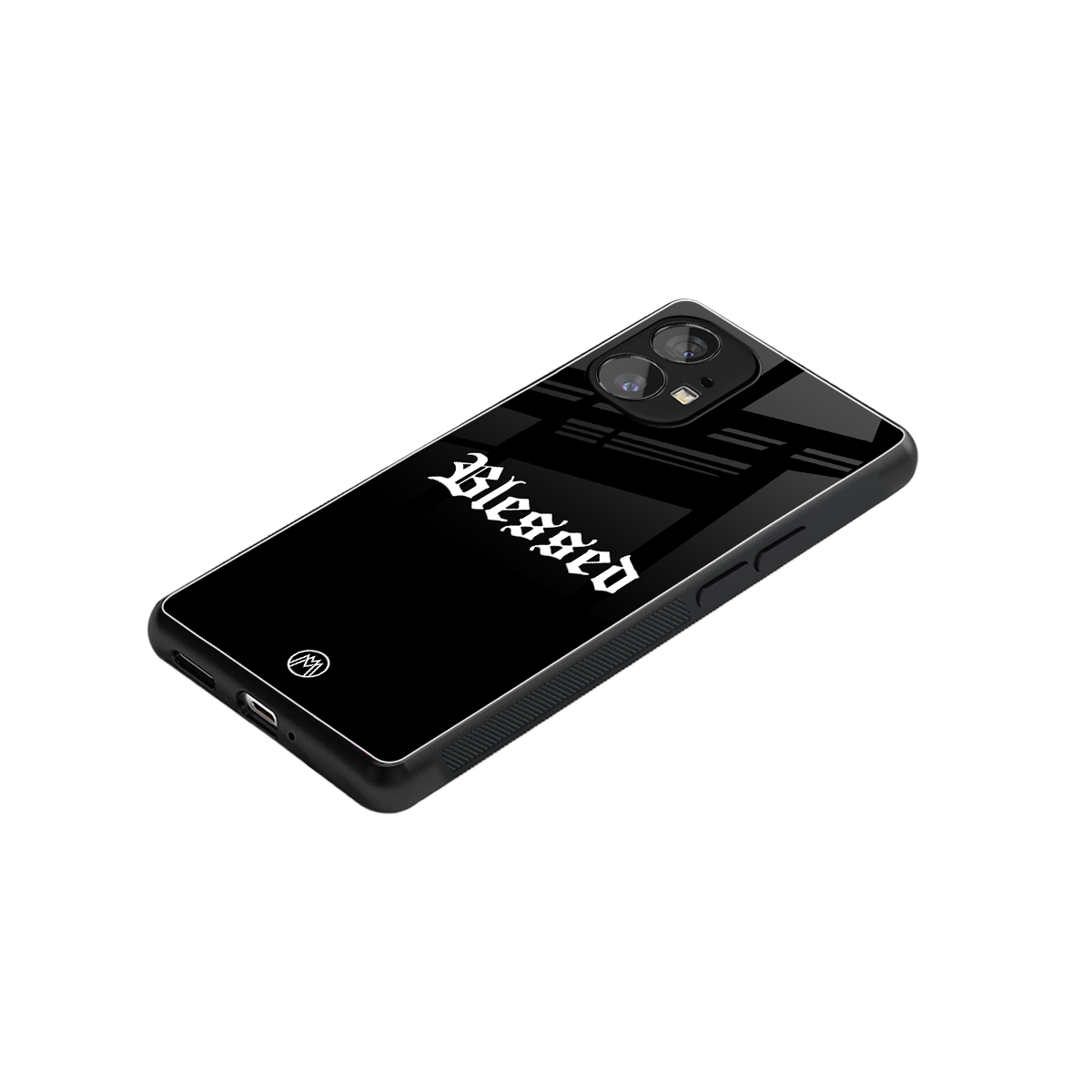 blessed back phone cover | glass case for nothing phone 1