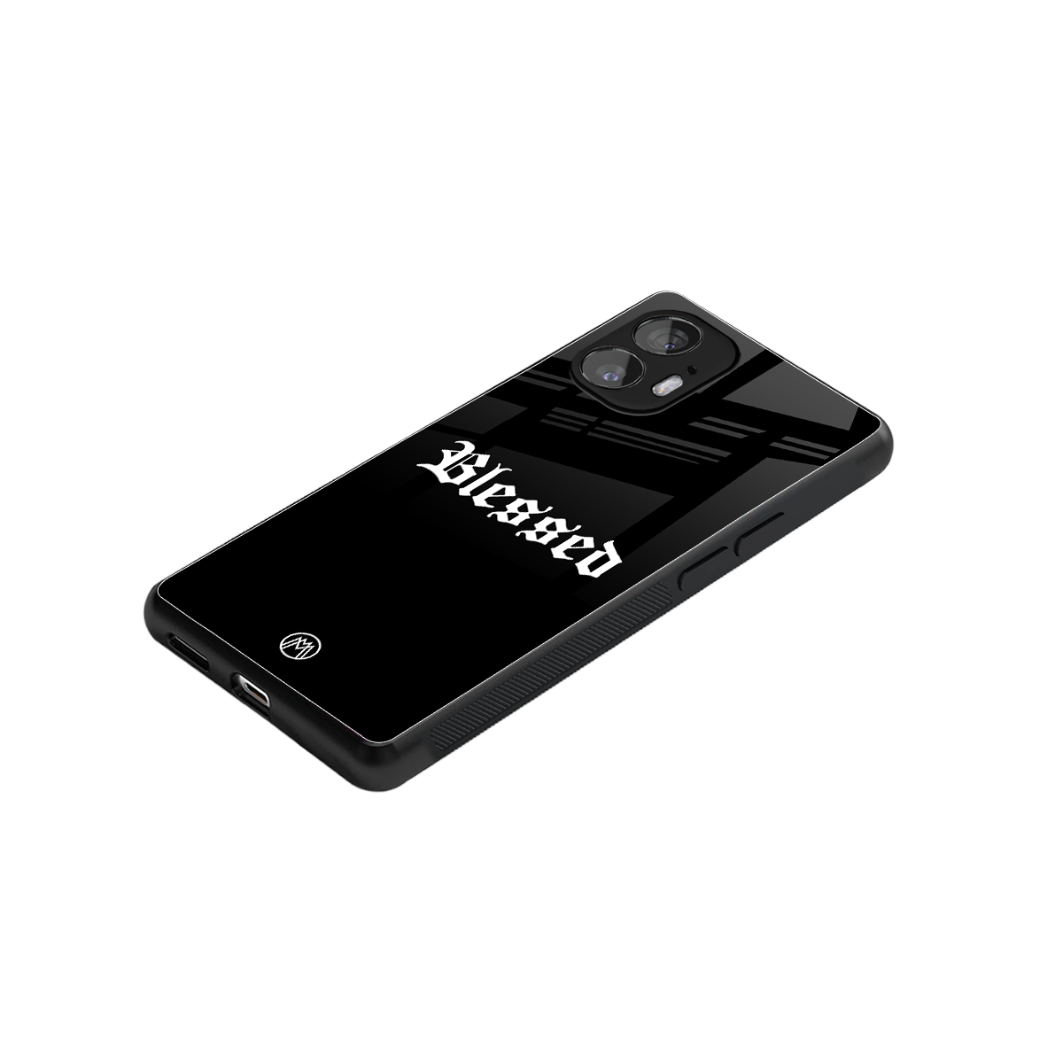 blessed back phone cover | glass case for nothing phone 2