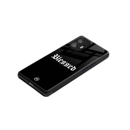 blessed back phone cover | glass case for nothing phone 2