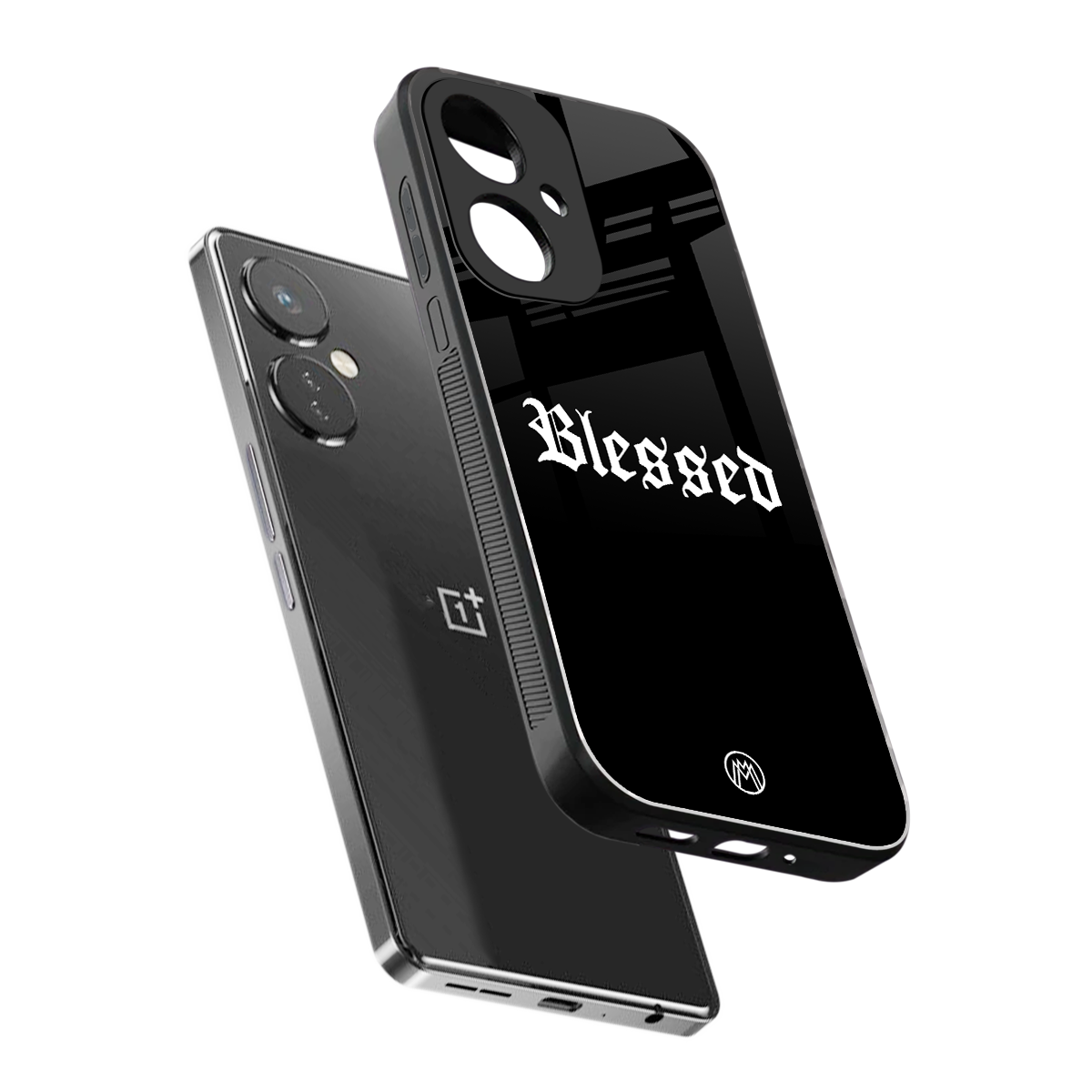 blessed back phone cover | glass case for oneplus nord ce 3