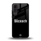 blessed back phone cover | glass case for oneplus nord ce 4 lite
