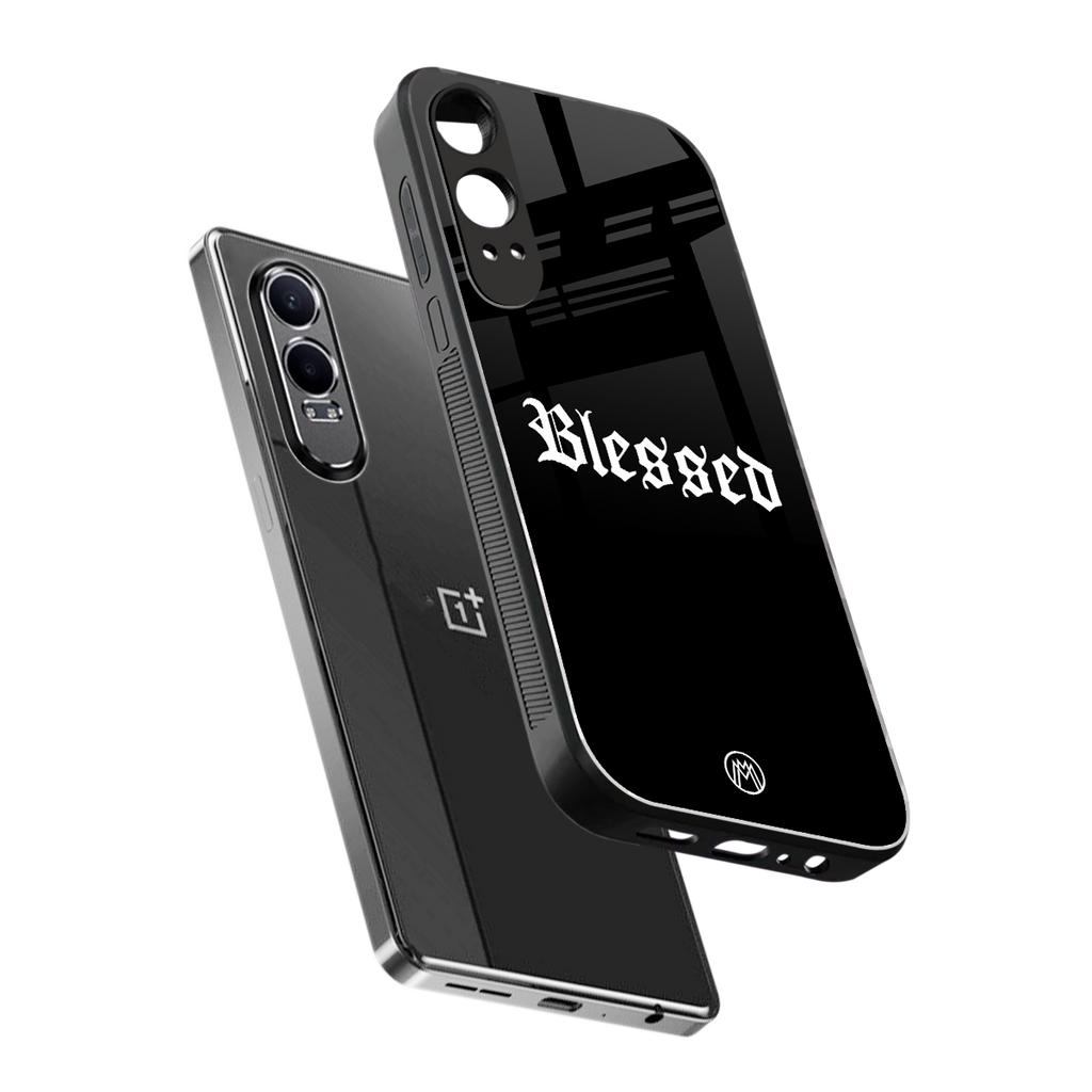 blessed back phone cover | glass case for oneplus nord ce 4 lite