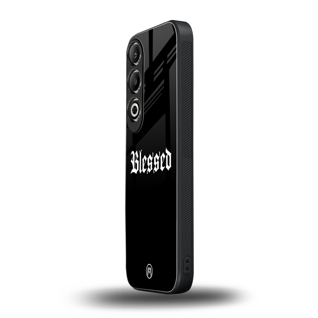 blessed back phone cover | glass case for oneplus nord ce 4