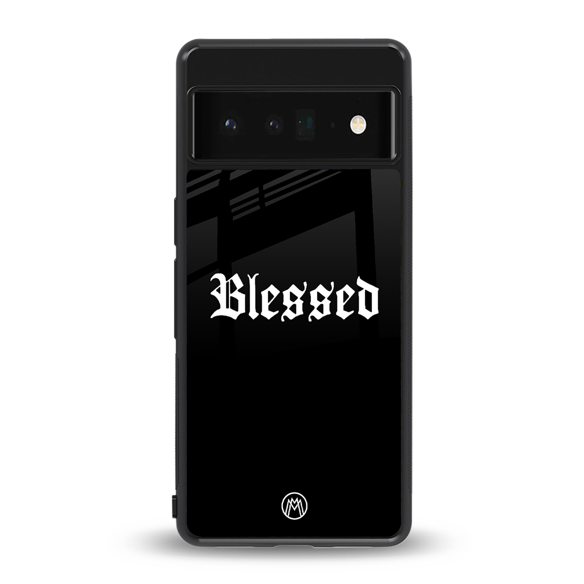 blessed back phone cover | glass case for google pixel 6 pro