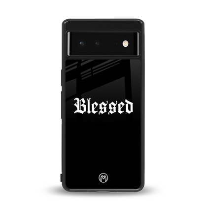 blessed back phone cover | glass case for google pixel 6