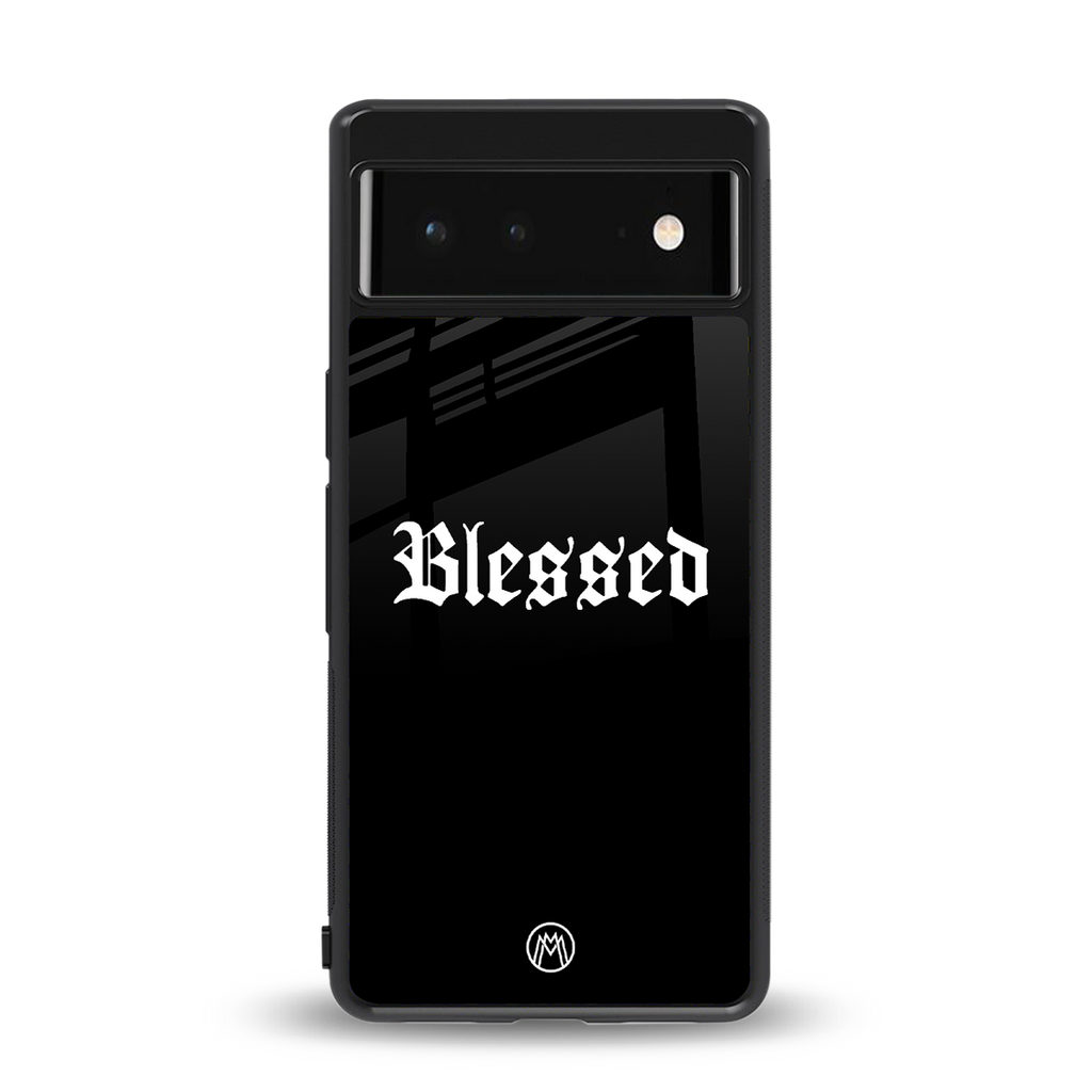 blessed back phone cover | glass case for Google Pixel 6A