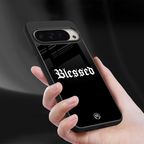 blessed back phone cover | glass case for google pixel 9 pro