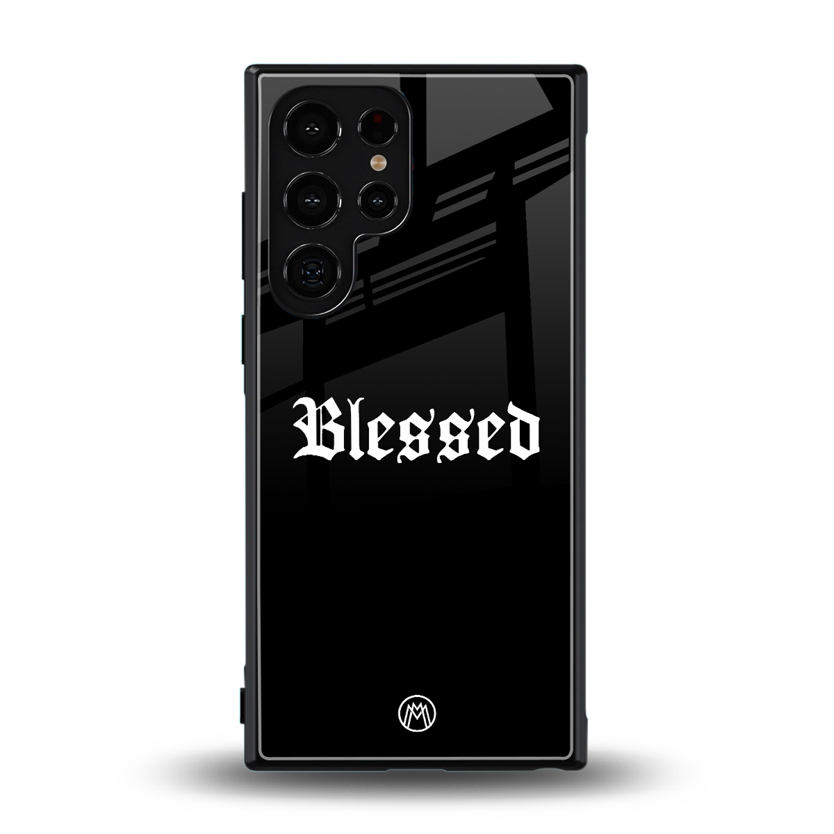 blessed back phone cover | glass case for samsung galaxy s24 ultra