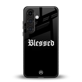 blessed back phone cover | glass case for samsung galaxy s23