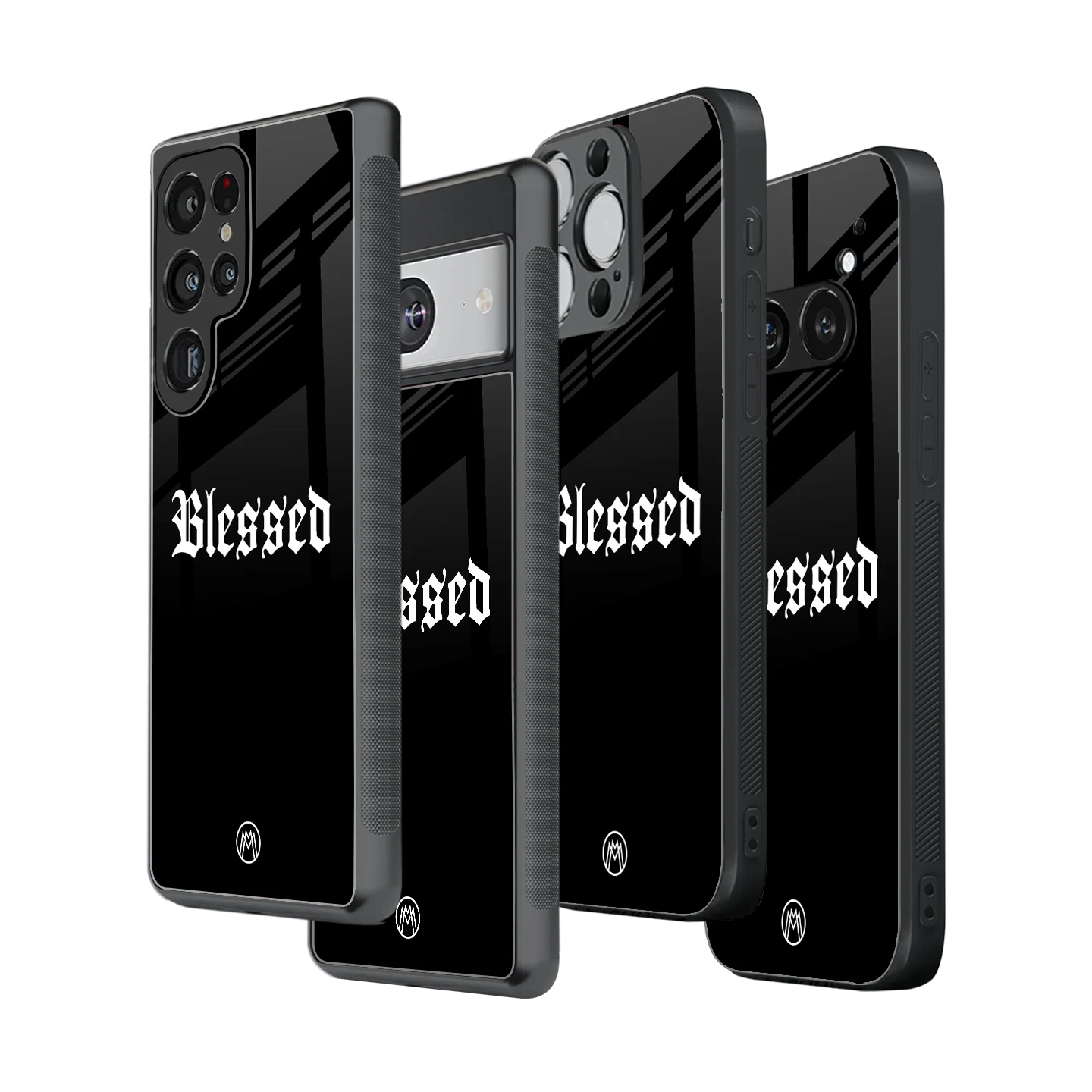 Stylish Glass Back Case for All Smartphones – iPhone, Samsung, OnePlus, Pixel, Redmi, Oppo, Vivo, Motorola