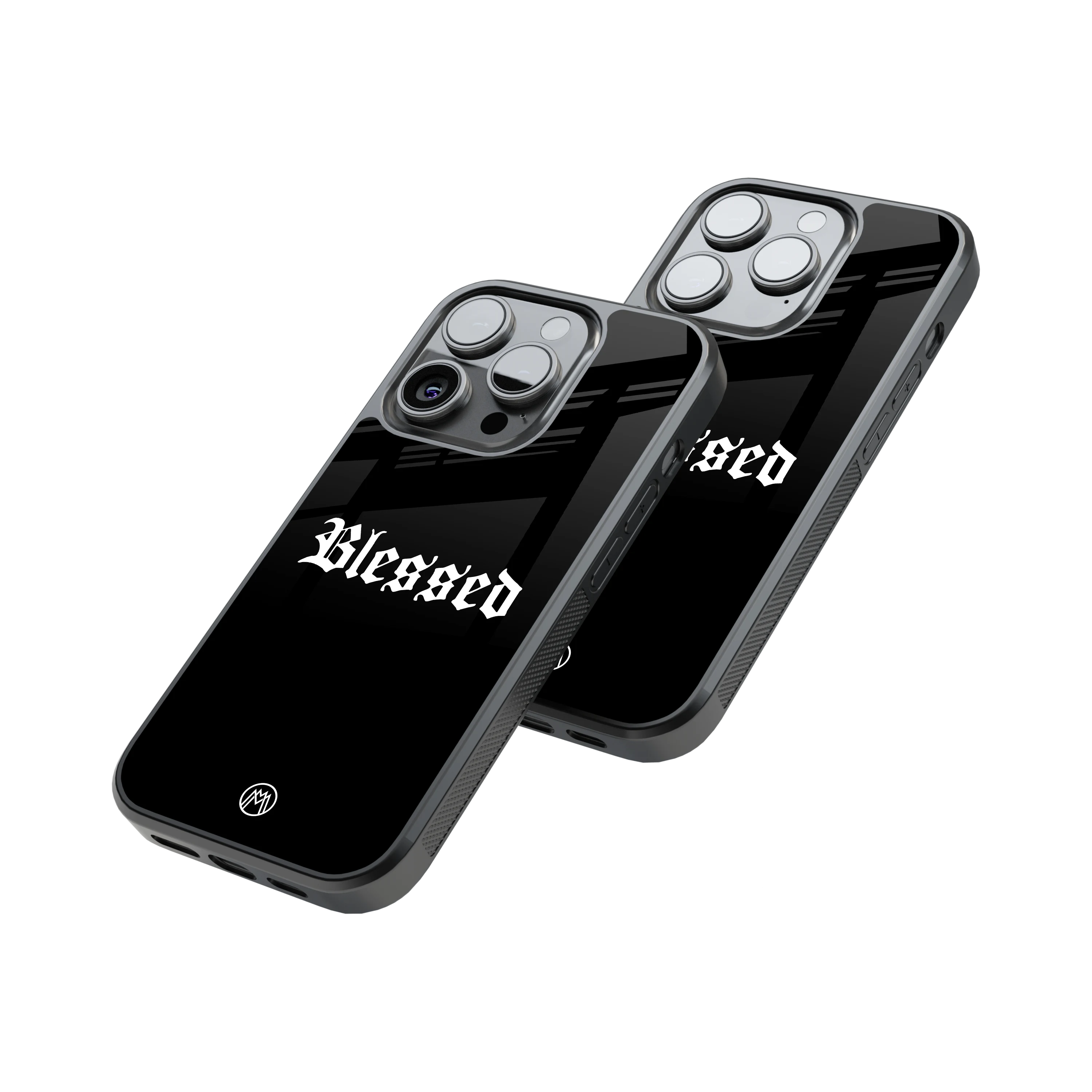 Protective Glass Back Phone Case Compatible with iPhone, Samsung, OnePlus, Pixel & More