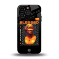 blessing back phone cover | glass case for iphone 13 pro