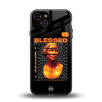 blessing back phone cover | glass case for iphone 13