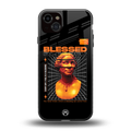 blessing back phone cover | glass case for iphone 14 plus