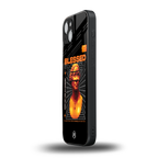 blessing back phone cover | glass case for iphone 15 plus