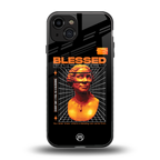 blessing back phone cover | glass case for iphone 15