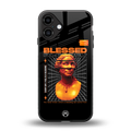 blessing back phone cover | glass case for iphone 16 plus