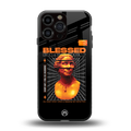 blessing back phone cover | glass case for iphone 16 pro max