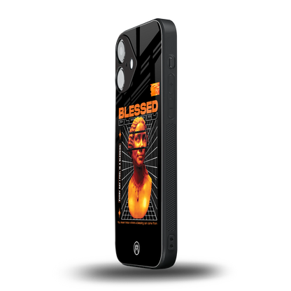 blessing back phone cover | glass case for iphone 16
