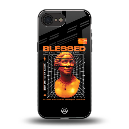 blessing back phone cover | glass case for iphone 16e
