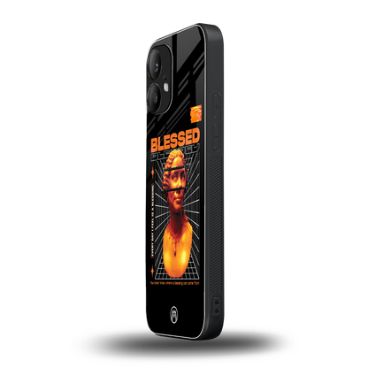 blessing back phone cover | glass case for nothing phone 2