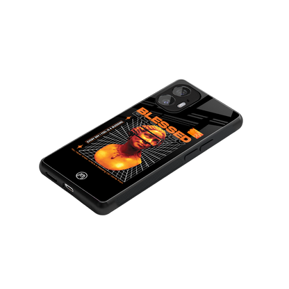 blessing back phone cover | glass case for nothing phone 2