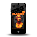blessing back phone cover | glass case for oneplus nord 4