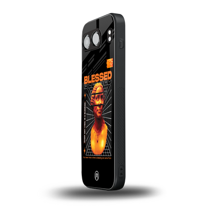blessing back phone cover | glass case for oneplus nord 4
